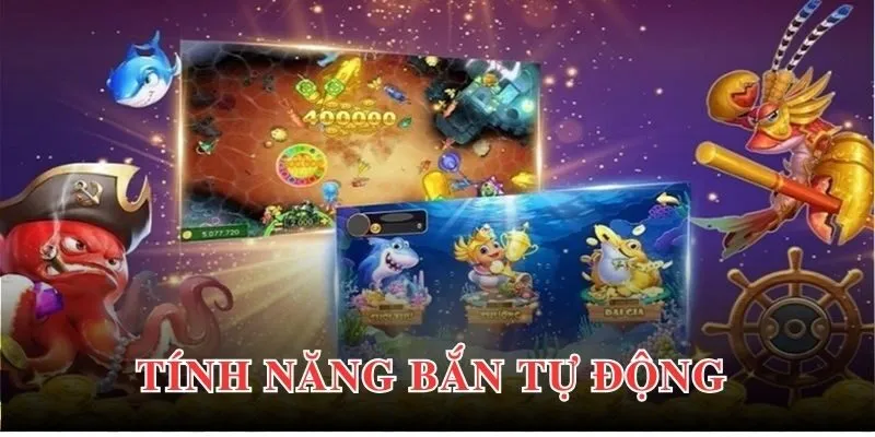 Tính năng bắn tự động tạo nên những ưu thế vượt trội trong săn cá
